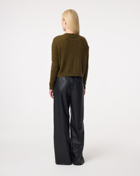 knit-ted Emile Cardigan, Moss