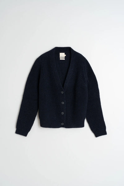 Indi and Cold V-neck Cardie, Navy