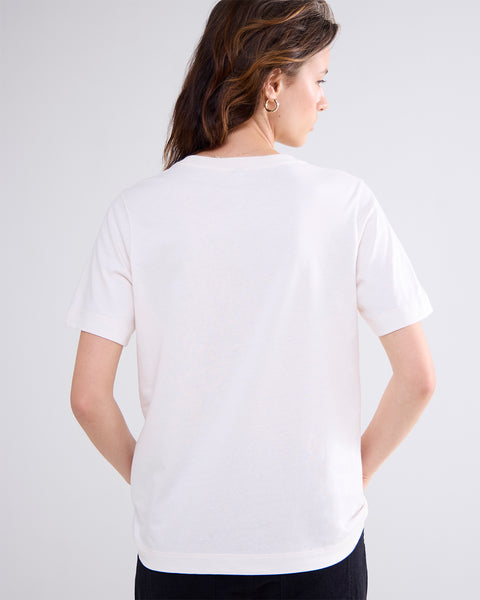 Summum Print T-shirt, Ivory