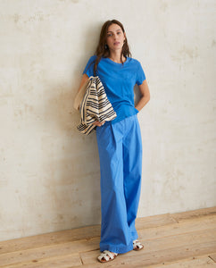 Yerse Wide Leg Trouser, Blue
