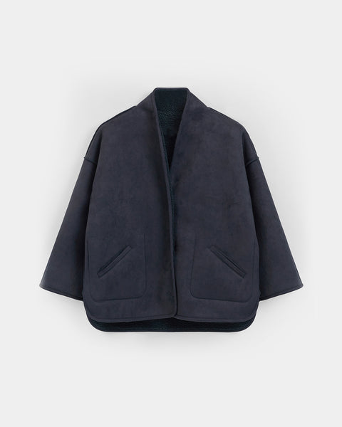 Knit-Ted Joko Reversible Jacket, Night Blue