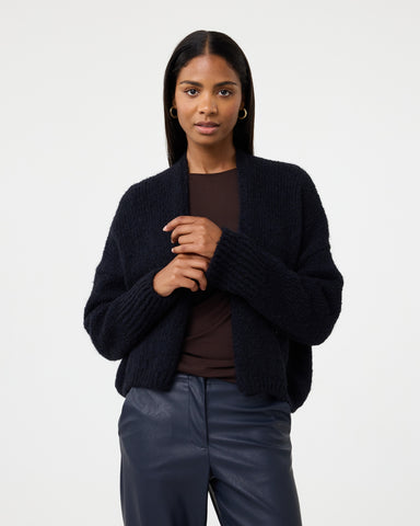 Knit-Ted Becky Cardie, Night Blue