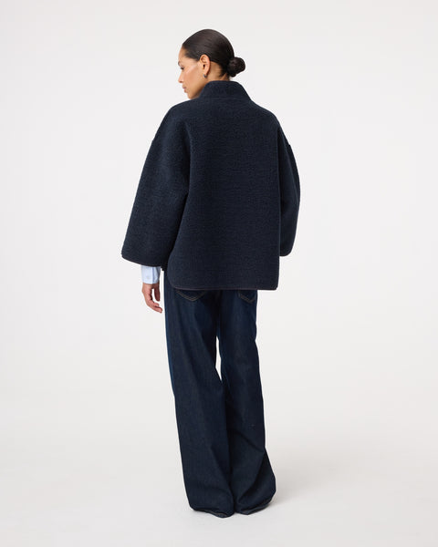 Knit-Ted Joko Reversible Jacket, Night Blue