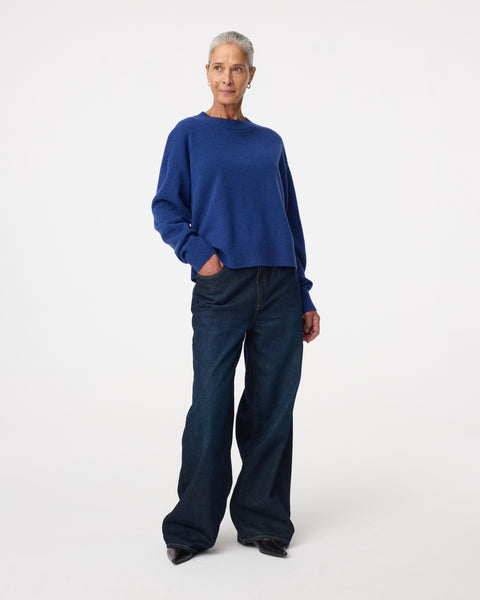 Knit-ted Carla Jumper, Cobalt Blue