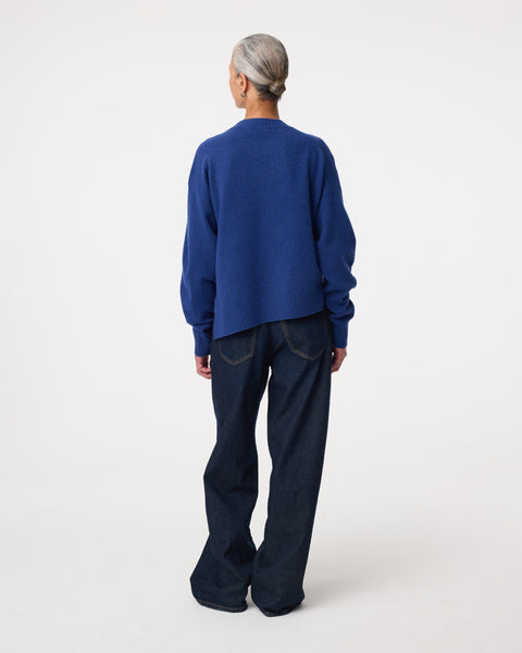 Knit-ted Carla Jumper, Cobalt Blue