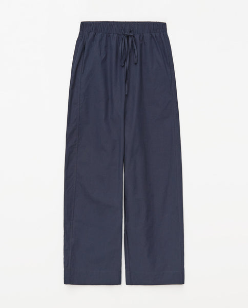 Yerse Globo Cotton Trousers, Navy