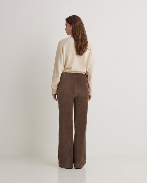 Yerse Corduroy Trouser, Taupe