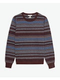 Yerse Balloon Sleeve Pullover, Maroon