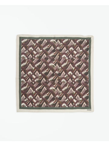 Yerse Silk Scarf, Aubergine