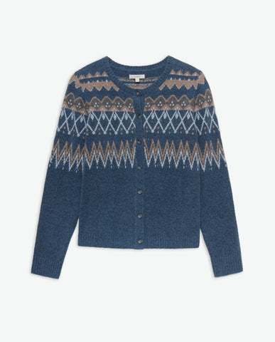 Yerse Cardigan, Blue