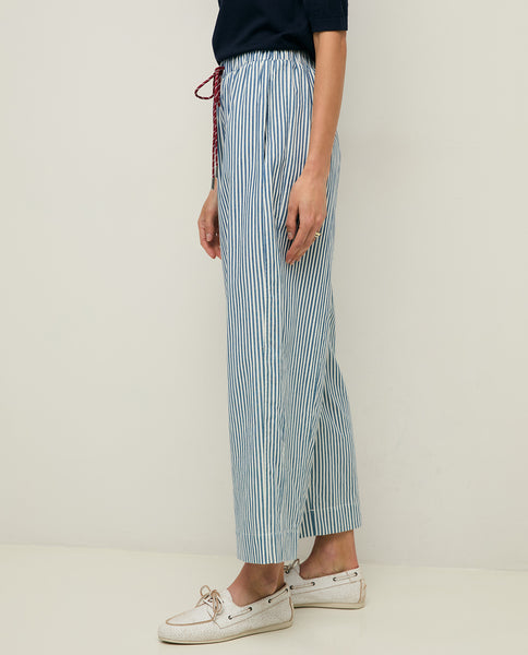 Yerse Cotton Trousers, Stripes