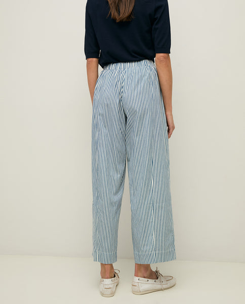Yerse Cotton Trousers, Stripes
