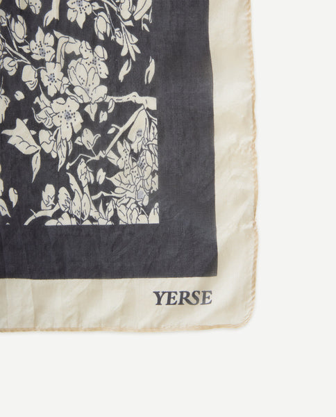 Yerse Neck Scarf, Black - Flax In Bloom