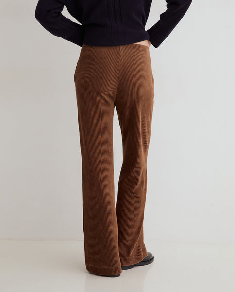 Yerse Corduroy Trousers, Camel/Light Brown