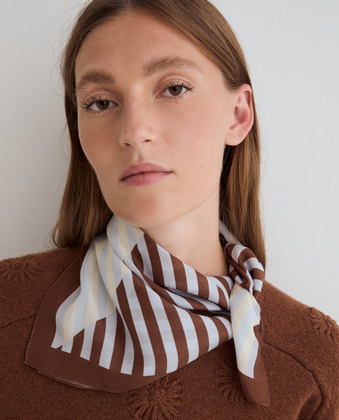 Yerse Stitched Knit, Hot Honey