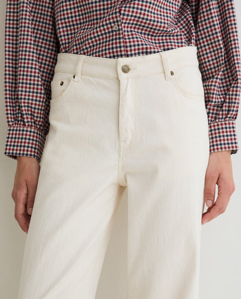 Yerse Denim Jeans, Ecru