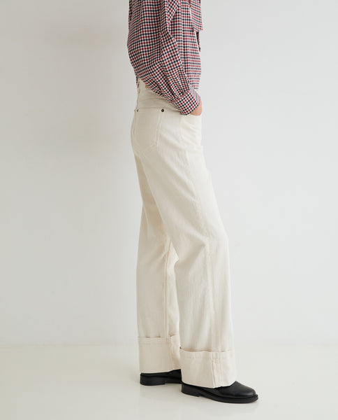 Yerse Denim Jeans, Ecru