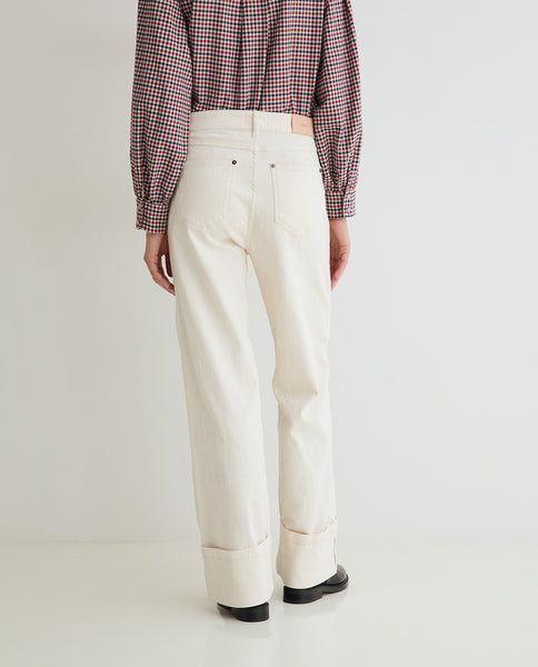 Yerse Denim Jeans, Ecru