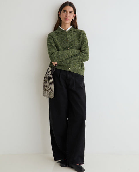 Yerse Barrel Jeans, Indigo Denim