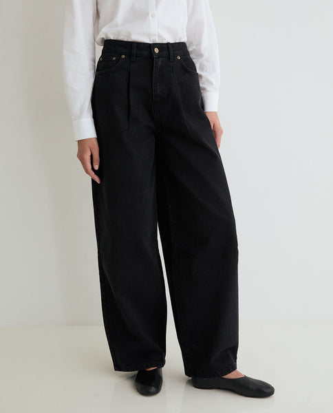 Yerse Barrel Jeans, Indigo Denim