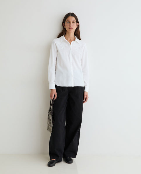 Yerse Barrel Jeans, Indigo Denim