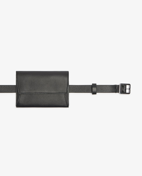 Yerse Pouch Belt, Black