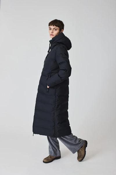 Tanta Snestorm Puffa Coat, Dark Navy