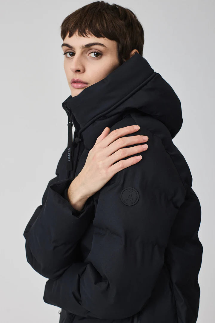 Tanta Snestorm Puffa Coat, Dark Navy