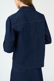 Pieszak Harper Chambrey Shirt, Rinsed Denim