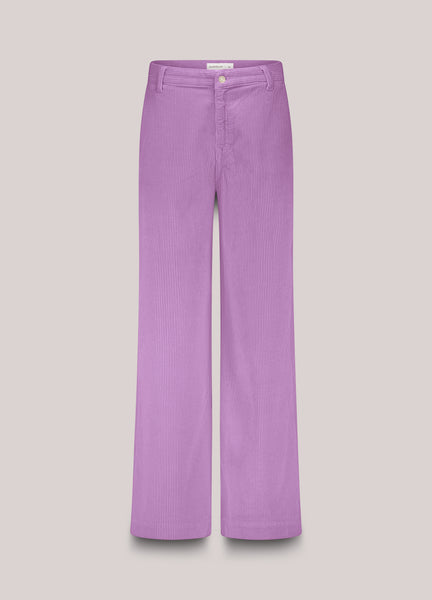 Summum Fluid Stretch Corduroy Trouser, Violet