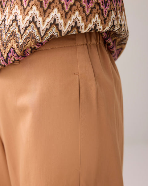 SUMMUM Stretch Trousers, Peanut