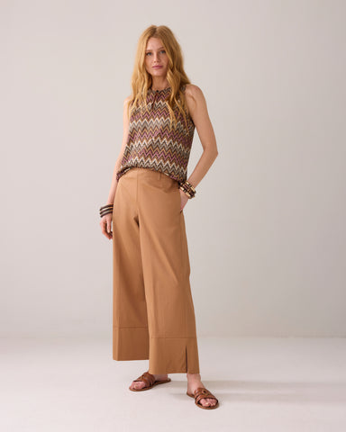 SUMMUM Stretch Trousers, Peanut