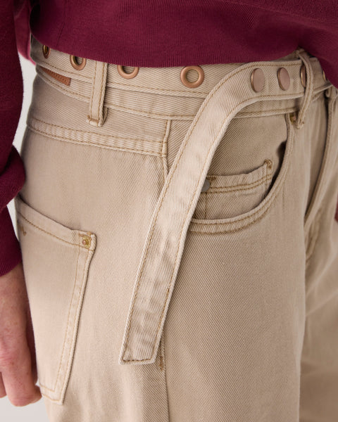 SUMMUM Wide Leg Jeans, Prosecco