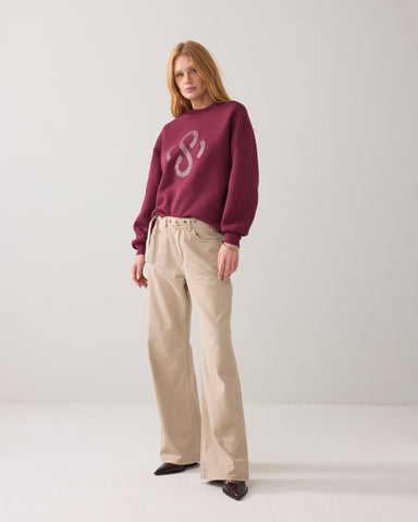 SUMMUM Wide Leg Jeans, Prosecco