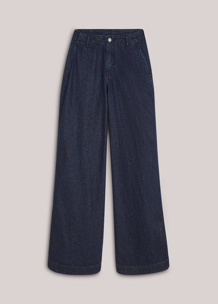 SUMMUM Trousers, Night Blue Denim