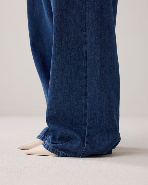 SUMMUM Loose Fit Jeans, Demin Blue