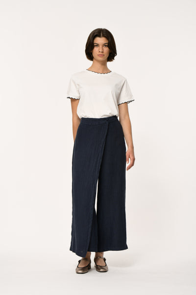 La Fee Maraboutee Fulano Trouser, Ink Blue