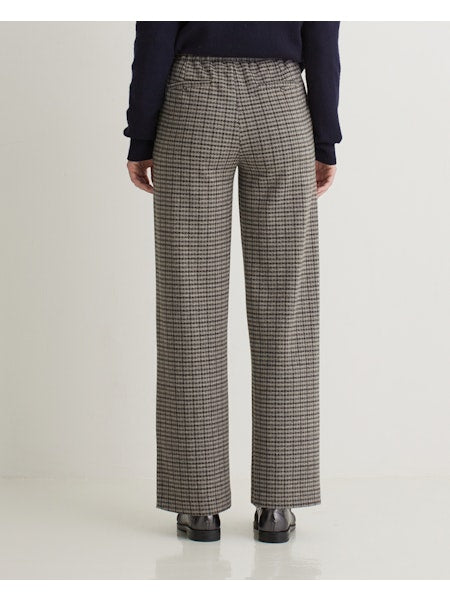 Yerse Check Trouser, Grey
