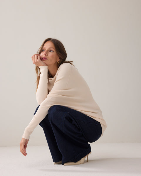 SUMMUM Knitwear, Ivory