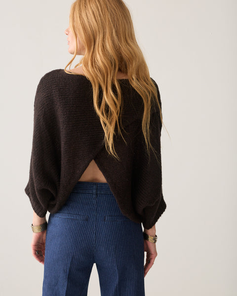 SUMMUM Wrap Knit, Dark Chocolate