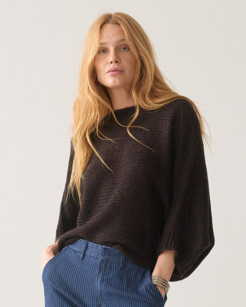 SUMMUM Wrap Knit, Dark Chocolate