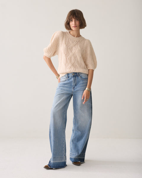 SUMMUM Cable Knit, Ivory