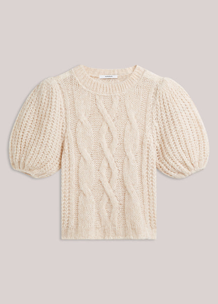 SUMMUM Cable Knit, Ivory