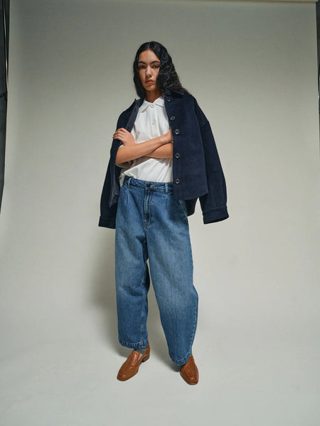 Heyanno Charming Cashmere Jacket, Sky Captain