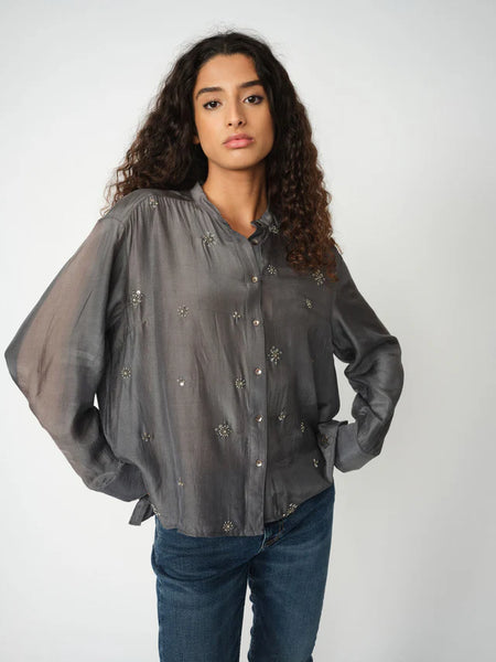 Heyanno Dazz Craftsman Shirt, Iron Gate
