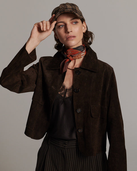 SUMMUM Satin Scarf, Paisley Print