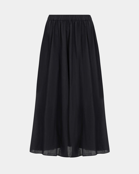 Knit-Ted Cato Skirt, Black - Flax In Bloom