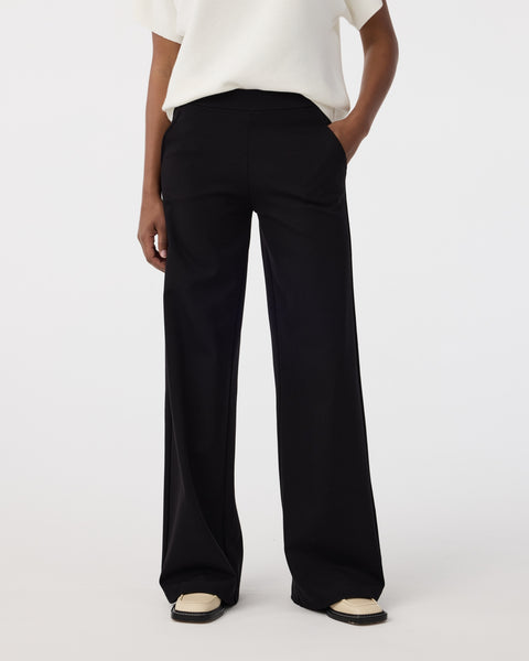 Knit-Ted Flora Trouser, Black