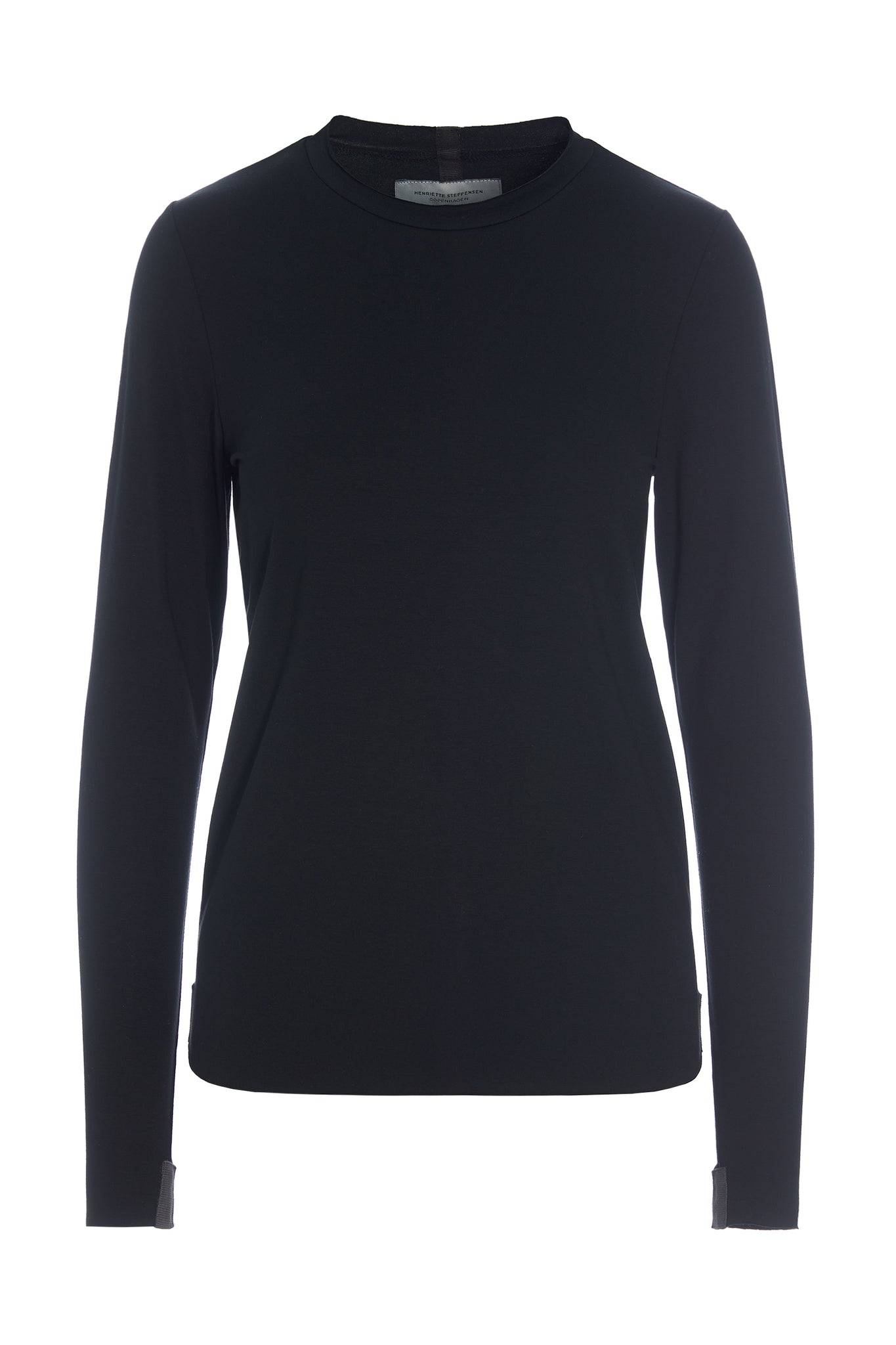 Henriette Steffensen Long Sleeve T-shirt, Black