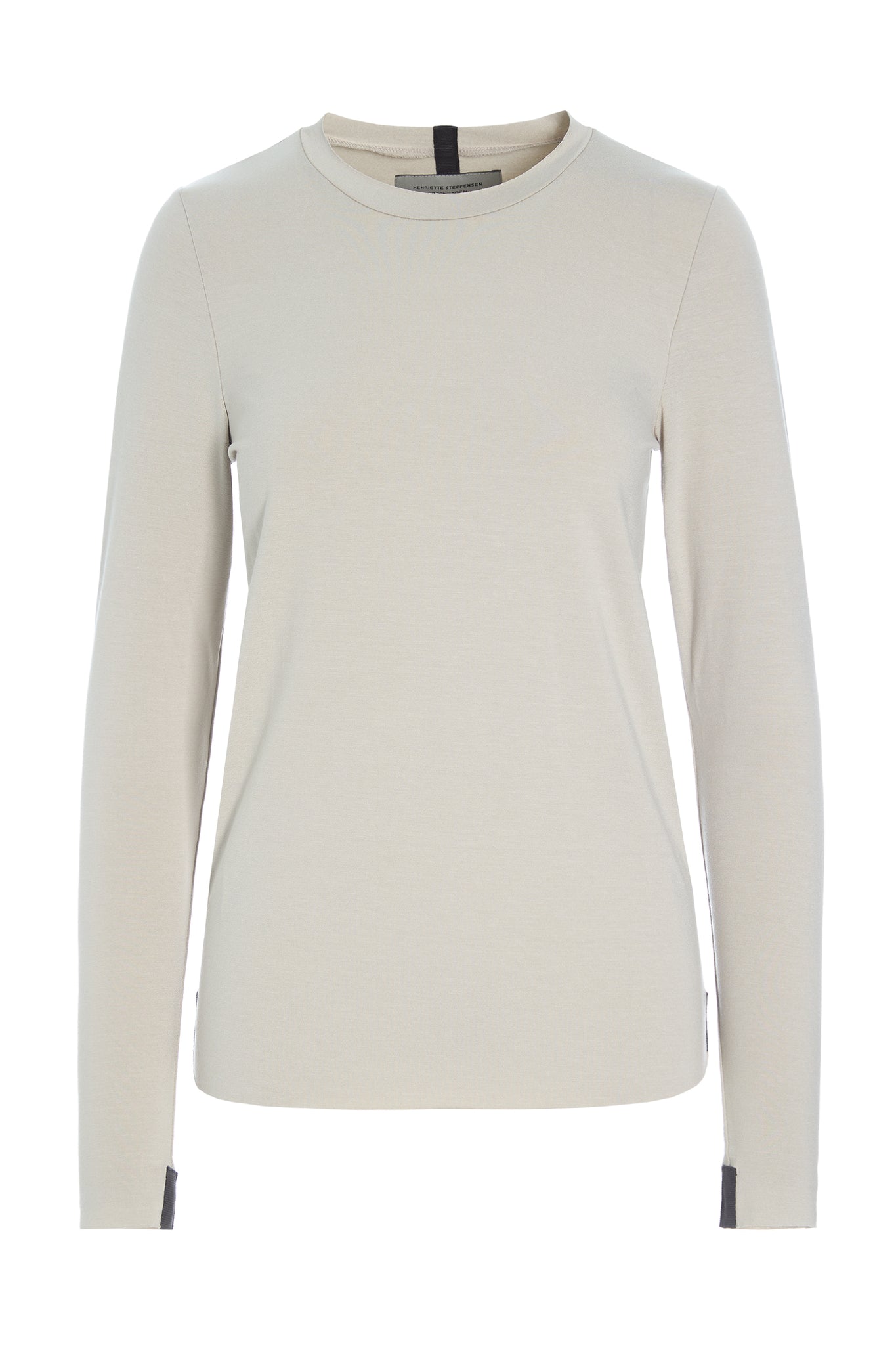 Henriette Steffensen Long Sleeve T-shirt, Sand